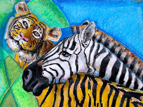 Striped friends