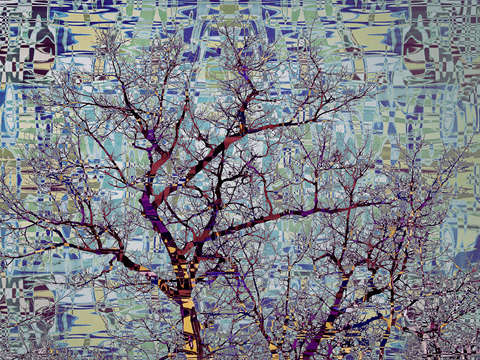 Tree mosaic iv