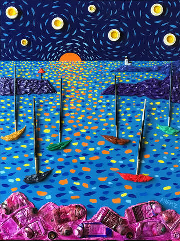 Sleeping sailboats