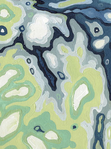 Abstract coastal panel 1