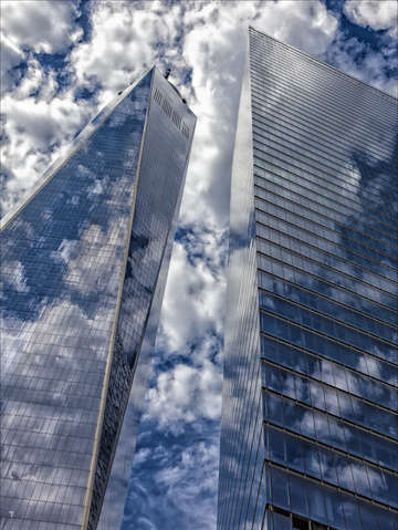 World trade center and office high rise