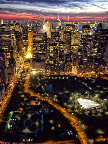 Central park evening 6167