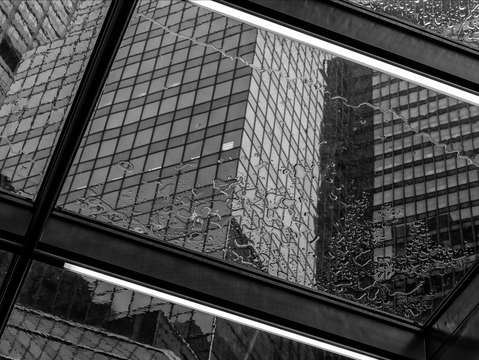 Raindrops at citicorp center