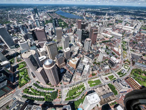 Boston aerial