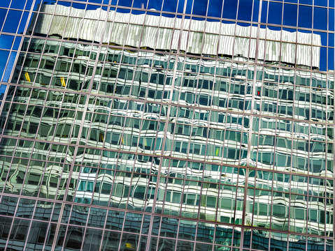 Reflected abstract 6071