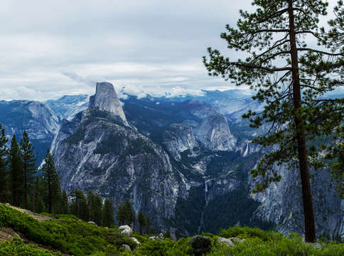Glacier point panorama