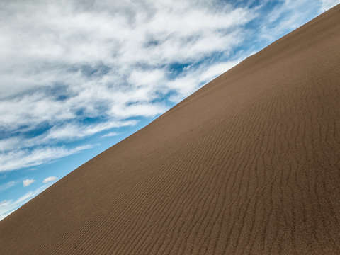 Triangles at great sand dunes national park