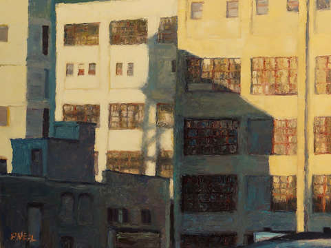Yellow light shadows