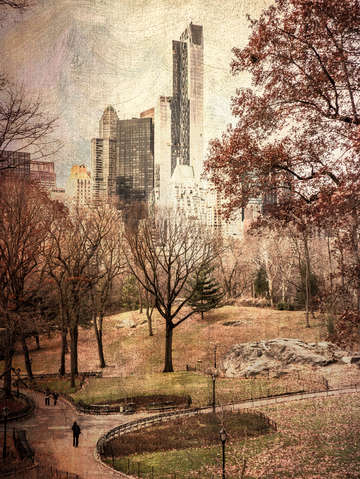 Central park art north