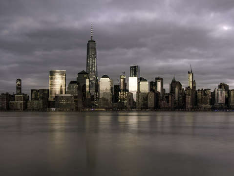 Downtown glow