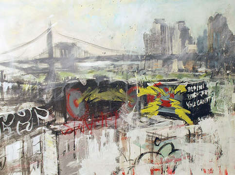Williamsburg bridge brooklyn view