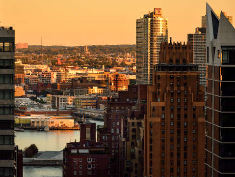Rooftops of new york