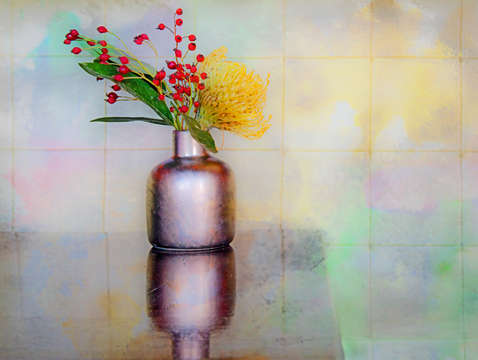 Flower on table