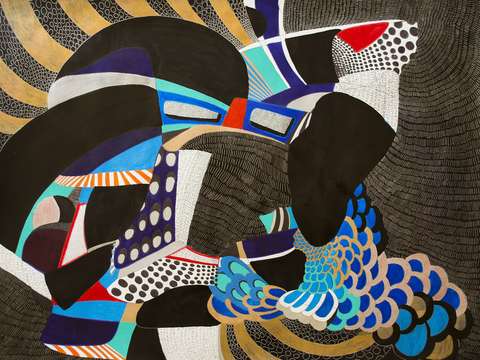 A year in 2017 abstraction 14
