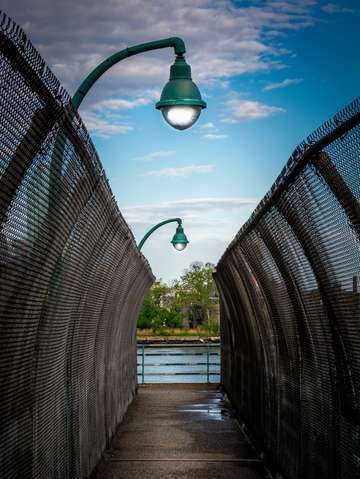 Walkway streetlamp series