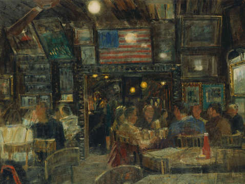 Mcsorleys back room