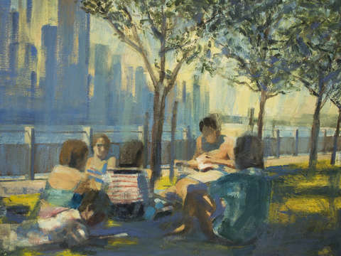 Sunday afternoon at the island i