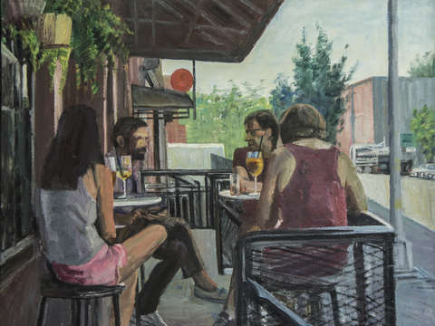 Sunday morning drinks