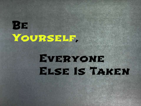 Be yourself 1