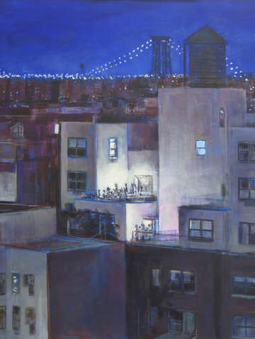 Party on the balcony