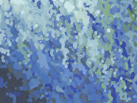Billowing seascape iii