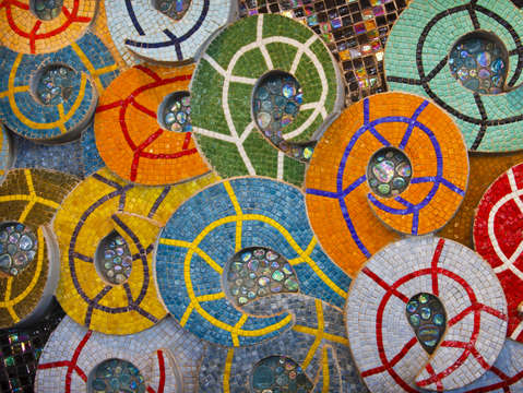 Tiled swirls