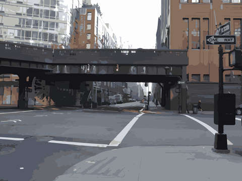 Walking in chelsea