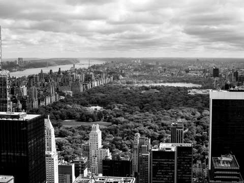 Central park 18 bw
