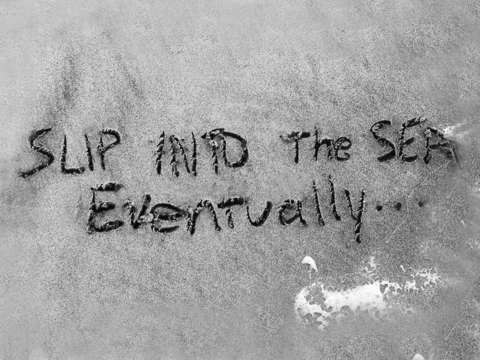 Slip into the sea