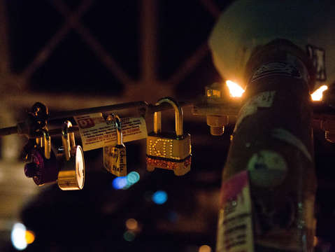 Locked in love