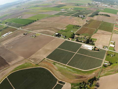 Skagit valley aerial