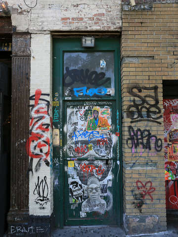 Big door in the lower east side nyc