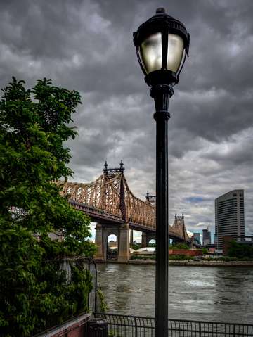 The 59th street bridge streetlamp series