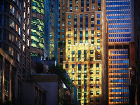 Sunset on 44th street