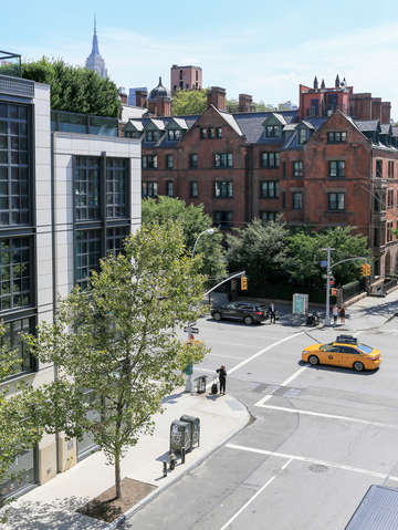 Elevated view of chelsea nyc