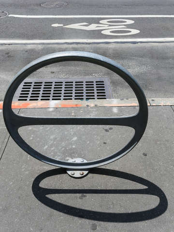 Bike stand harlem nyc new york