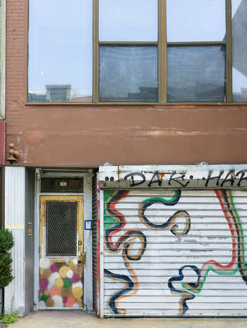 Grafitti gate harlem nyc new york