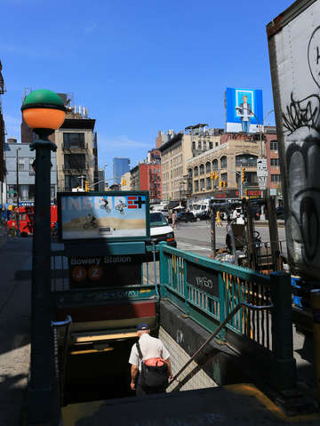 Bowery station lower east side nyc