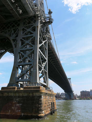 Williamsburg bridge in lower east side 2