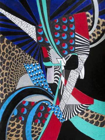 A year in 2017 abstraction 10