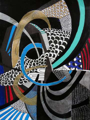 A year in 2017 abstraction 11 2
