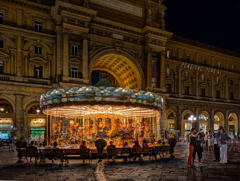 Florence piazza della repubblica