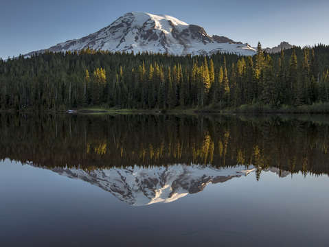 Rainier reflection
