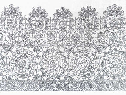 Delicate lace 01052 bw
