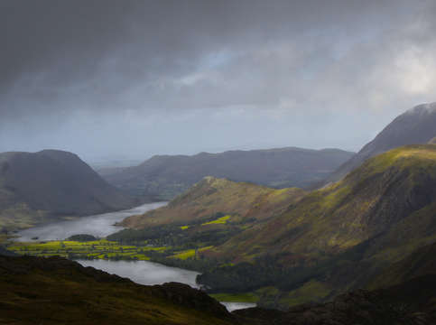 Hiking the lake district