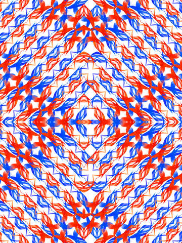 Bay bridge lights pattern 2