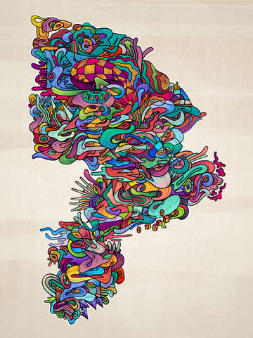 Color flow poster