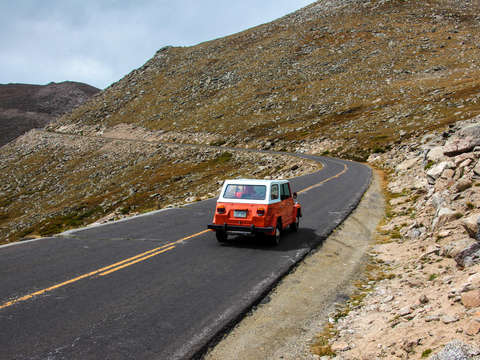Volkswagen thing on mt evans