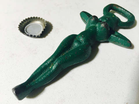 Sexy bottle opener