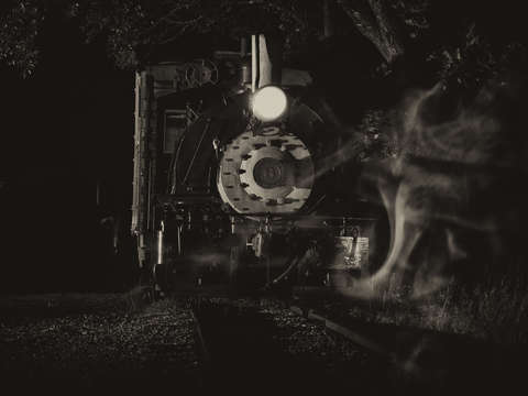Sepia steam engine